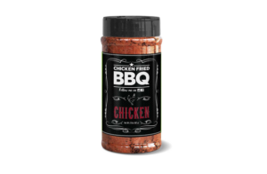 label for a line of bbq rubs. my competition team name is chicken fried bbq * | Label Design by ronin71