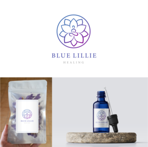 Blue Lillie Healing | Logo-Design von ThiagoB