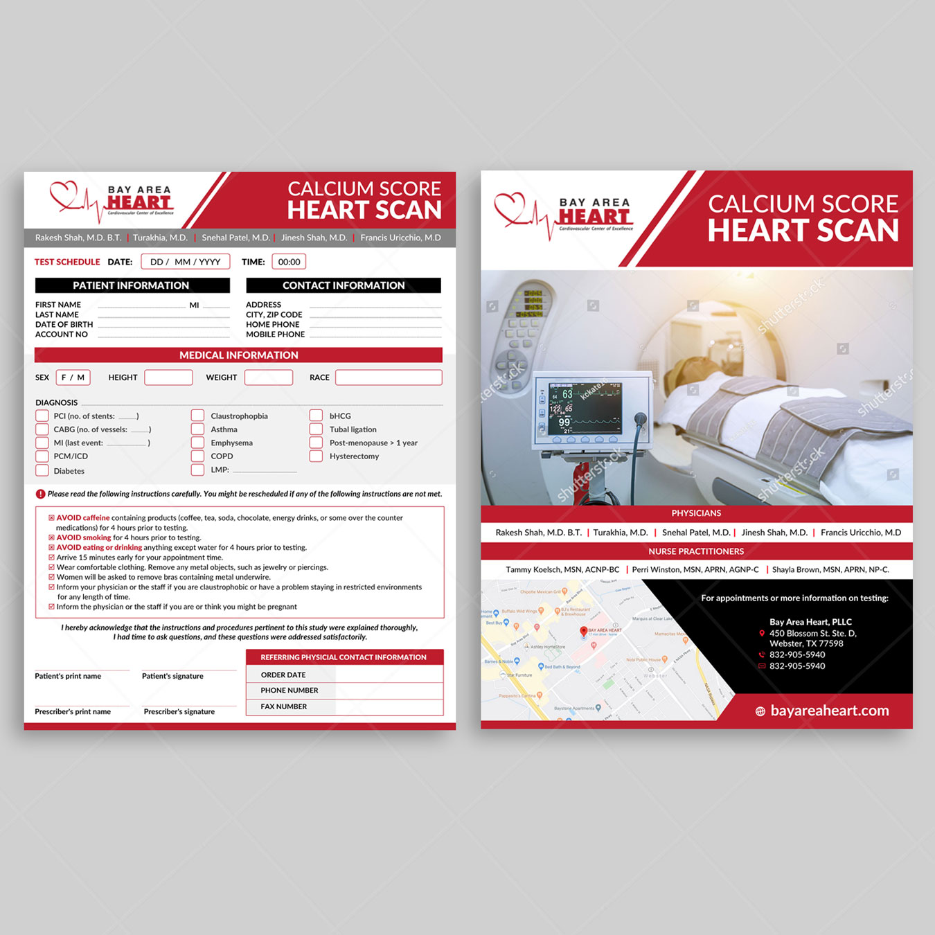 Flyer Design by DA. for Bay Area Heart | Design #25595580