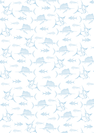 Stationery Background/Wallpaper Pattern Design out of Pelagic Fish  | Grafik-Design von chandrayaan.creative