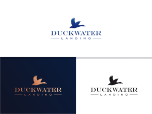 Duckwater Landing | Logo Design by Atvento Graphics