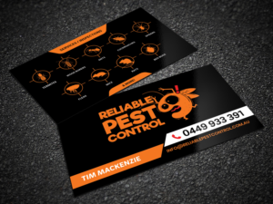 Pest Control Company needs business card!  | Business Card Design by Sandaruwan