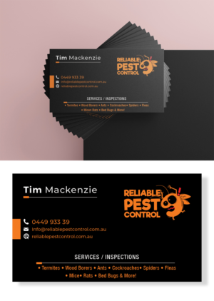 Pest Control Company needs business card!  | Business Card Design by CG PRITAM