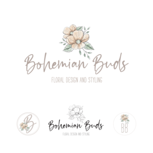 Bohemian Buds     Floral Design and Styling. | Logo Design by Samantha Ward Design