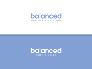 Balanced - slogan Kosher Meals | Logo-Design von Atvento Graphics