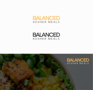 Balanced - slogan Kosher Meals | Logo-Design von HYPdesign