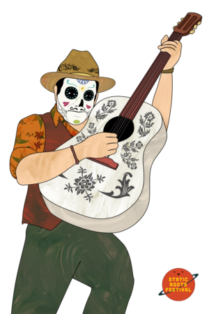 five illustrations - "Día de los Muertos" style | Illustration-Design von Abiyoso28