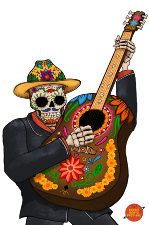 five illustrations - "Día de los Muertos" style | Illustration-Design von hektorsty