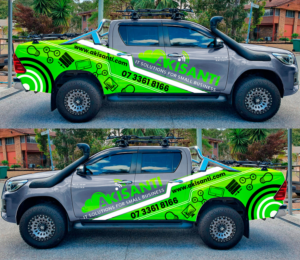 Australian IT Consultancy Vehicle Wrap Design | Car Wrap Design by The Faisal