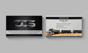 business card for OCS pty ltd | Business Card Design by SAI DESIGNS