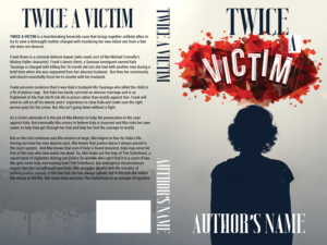 Novelist needs book cover design for "Twice a Victim"  | Buchumschlag Design von CreaTVIT