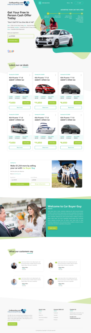 CarBuyerGuy.com needs updated website design. | Web Design by Titan Eagle