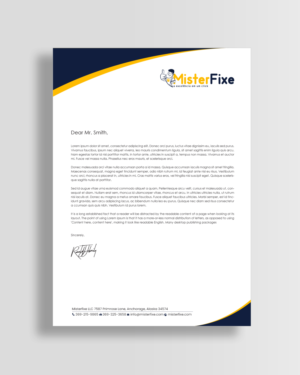 letterhead design for a investing company* | Briefkopf-Design von chandrayaan.creative