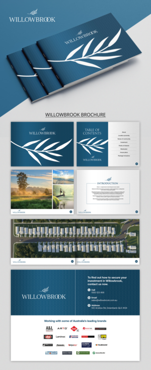 Willowbrook Brochure -  A new residential property investment development in Brisbane Queensland * | Broschüren-Design von SAI DESIGNS