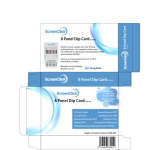 urine drug test box | Packaging Design by Jason Vantran