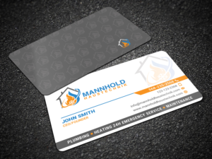 Visitenkarte für Sanitär Installateur | Business Card Design by Sandaruwan