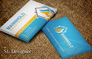 Visitenkarte für Sanitär Installateur | Business Card Design by SL Designer