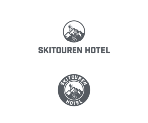 Skitouren Hotel | Logo Design by airborne