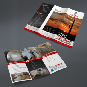 Steel Components Department Product Brochure | Flyer Design by aspiremedia