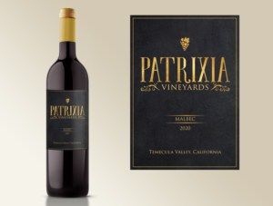 Patrixia vineyards | Etikett-Design von hektorsty