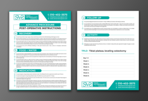 Disharge instructions* | Flyer-Design von ecorokerz