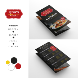 Menu Design by Ileana Blanco for this project | Design #25711115