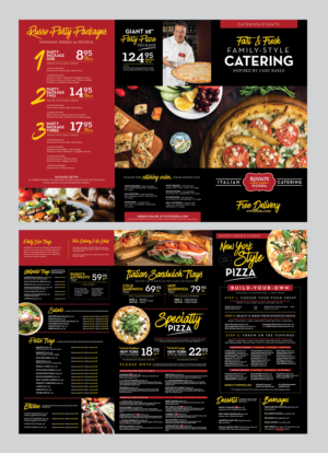 Menu Design by apolgv for this project | Design #25665483