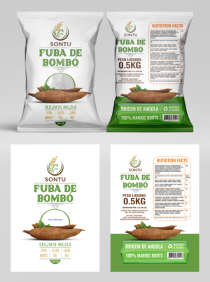 Wholesaler needs a bag design for cassava flour | Tasche- und Tragetasche-Design von Navisol Creatives