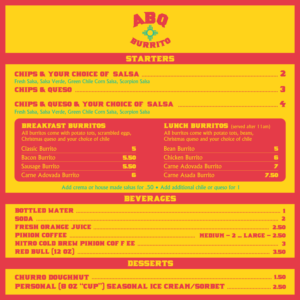 New Mexico Breakfast Burrito | Graphic Design by Sandaruwan