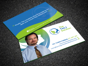 The TMJ Solution Business Card | Business Card Design by Sandaruwan