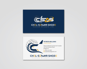 Chel-sea Air Shore Custom Brokers Limited | Business Card Design by MDesign