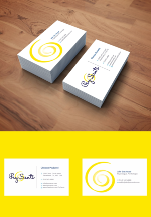 Clinique PsySanté business card | Business Card Design by Omee