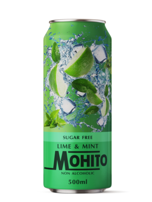 Mohito Taste Carbonated Soft Drink | Label Design by ronin71