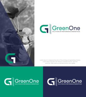 GreenOne / Solutions en performance énergétique. | Logo Design by CIG Designer