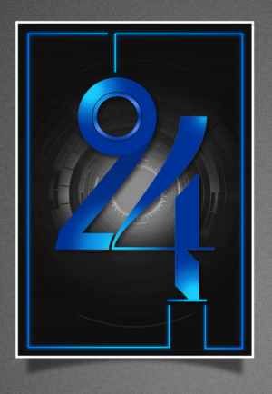 Number 24 | Grafik-Design von SAI DESIGNS