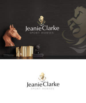 Jeanie Sport Horses -or- Jeanie Clarke Sport Horses | Logo-Design von Anhlee