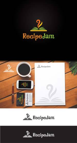 RecipeJam | Logo-Design von Kira.graphics