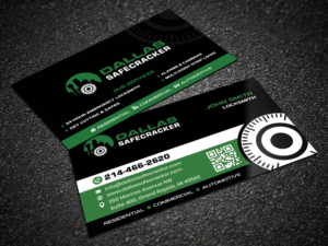 Dallas Safecracker Business Card Design | Business Card Design by Sandaruwan