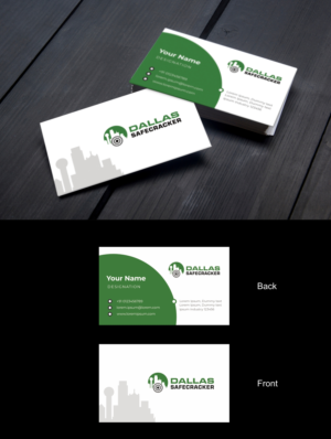 Dallas Safecracker Business Card Design | Business Card Design by Omee