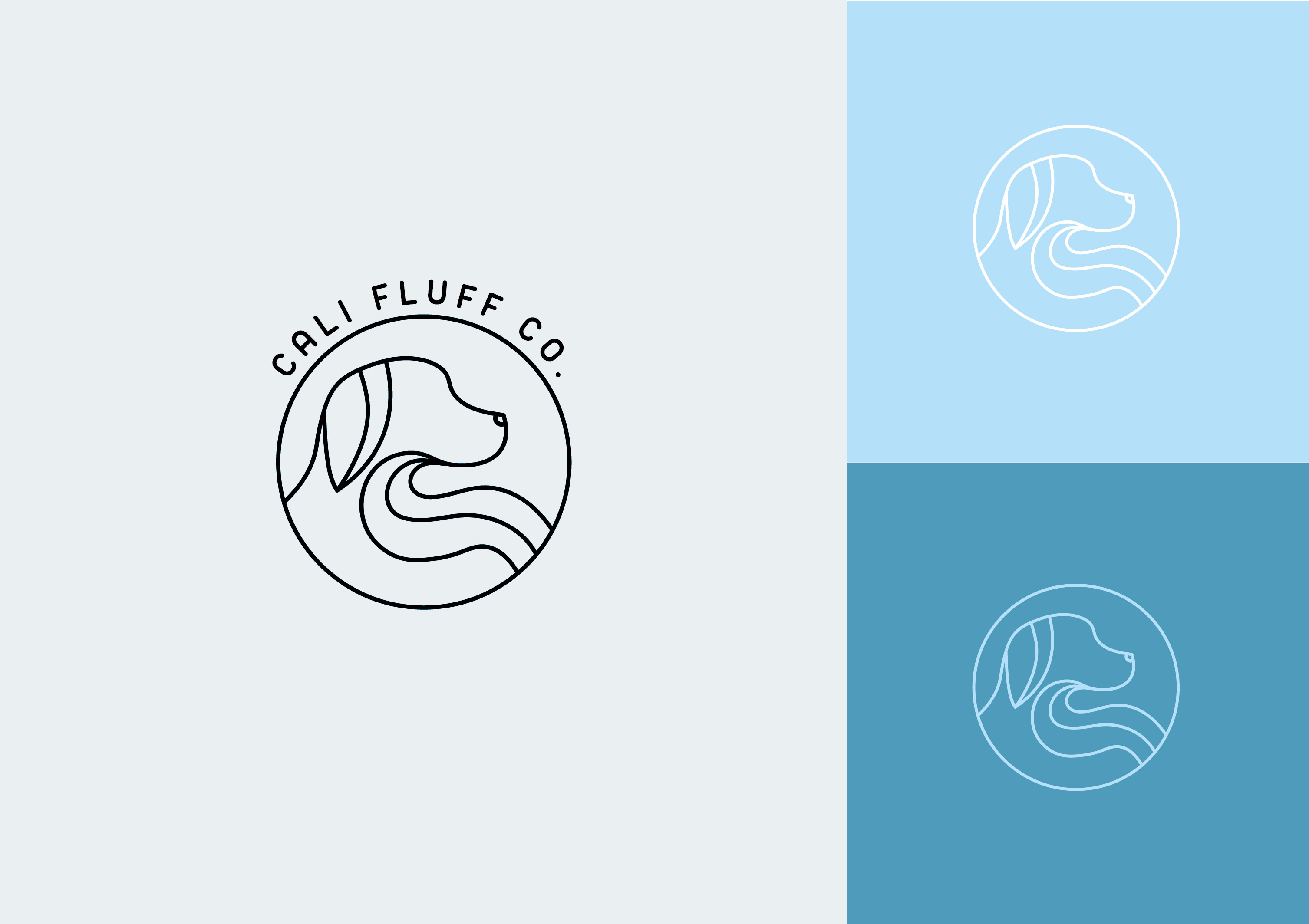 Logo Design by Birdcage for Cali Fluff Co. | Design #25723345