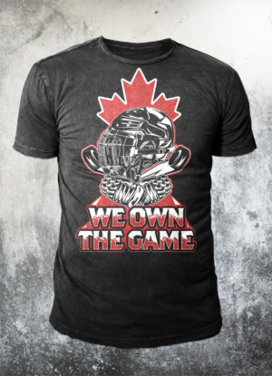 We Own The Game | T-Shirt-Design von badpixelarts