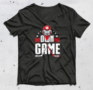 We Own The Game | T-Shirt-Design von Alaya