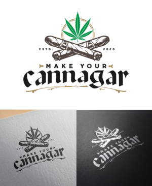 Make Your Cannagar | Logo Design by josedomingo