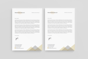 New Business Class Letterhead | Briefkopf-Design von R.design