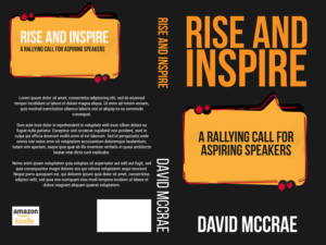 Public Speaking Book for aspiring, ambitious speakers | Book Cover Design by CreaTVIT