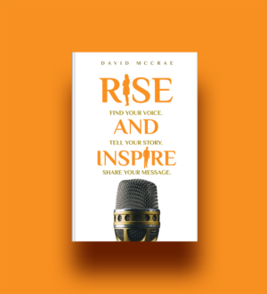 Public Speaking Book for aspiring, ambitious speakers | Book Cover Design by RGraphic