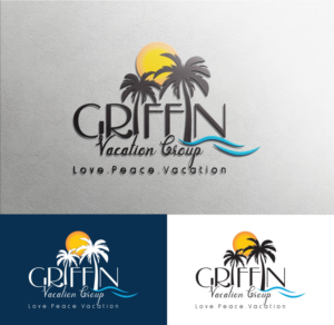 Griffin Vacation Group tagline Love.Peace.Vacation | Logo-Design von u2square