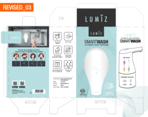 Packaging design for Automatic Hand wash dispenser | Packaging Design by MDesigns ™