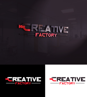 Logo and business card for production company named Creative Factory | Graphic Design by u2square