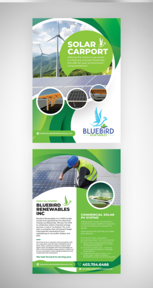 Solar Carport | Flyer Design by logoQ